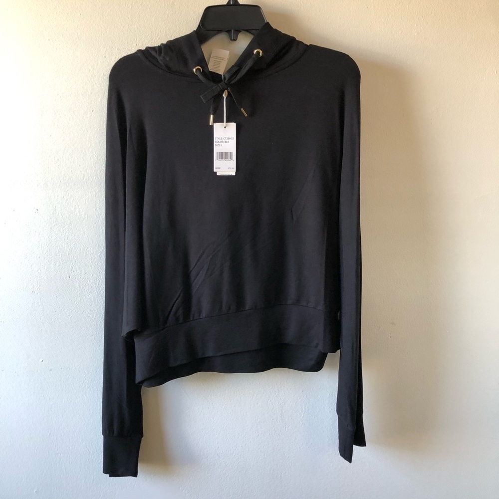 Citrus Black Hoodie Sweater L